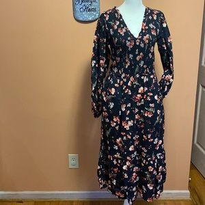 Floral maxi dress